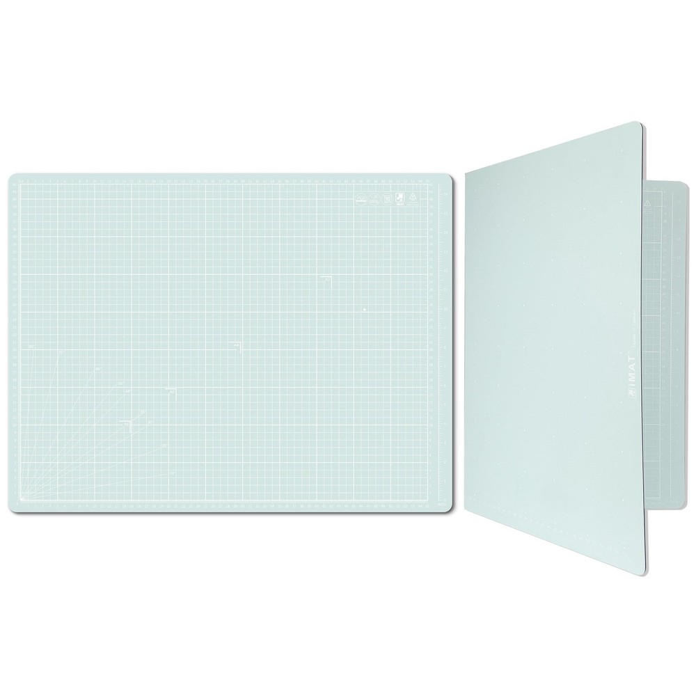 iMAT Flip Cutting Mat Note, A2 (Cm Version), 18"x24" (45x60 cm), Foldable, Su...