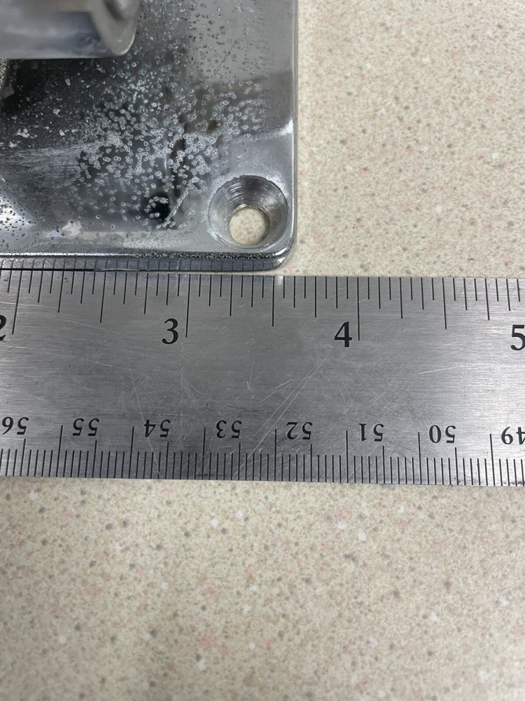 Antenna Ratchet Mount Chrome plated brass (R670)