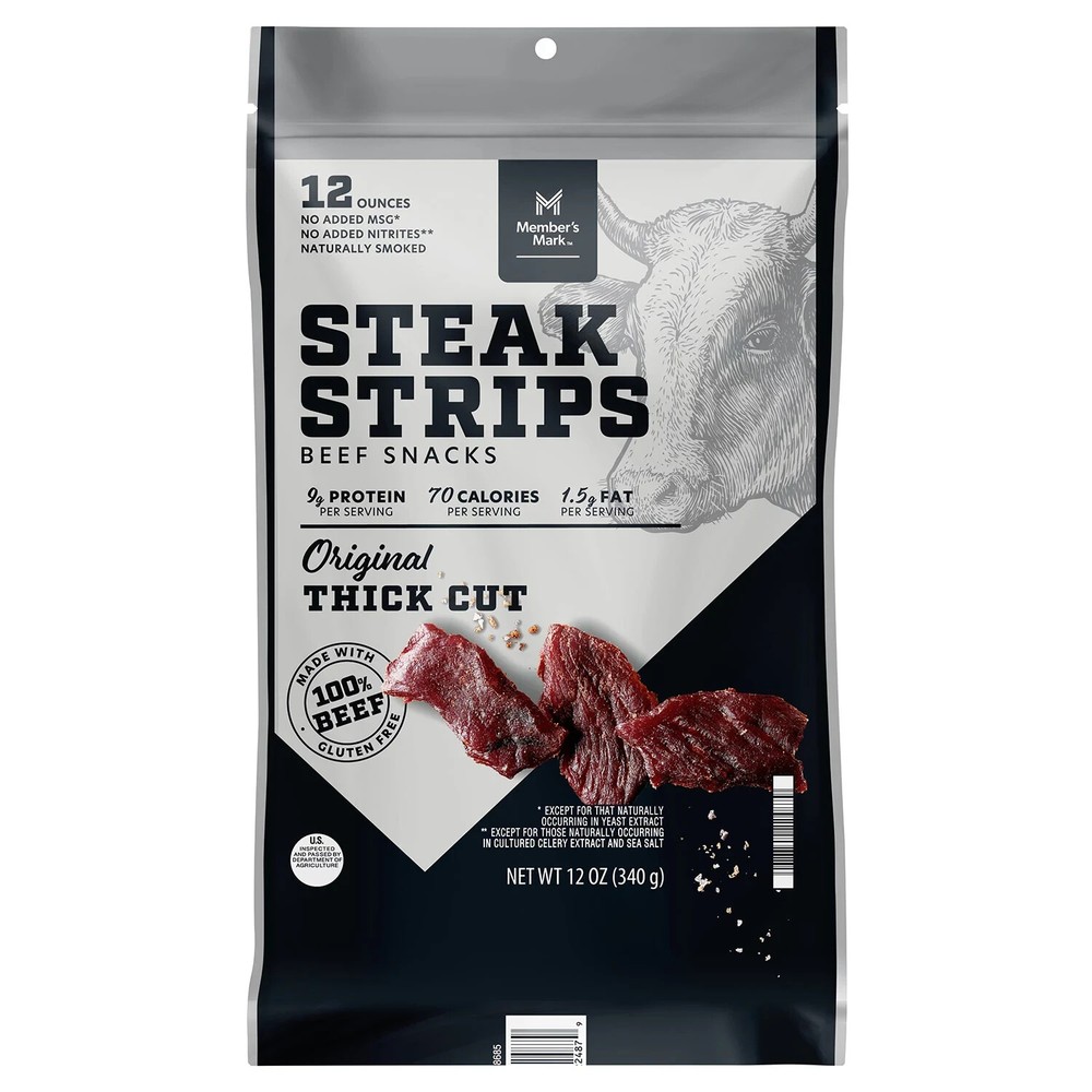 4 Pack - Member's Mark Beef Steak Strips, 12 oz.
