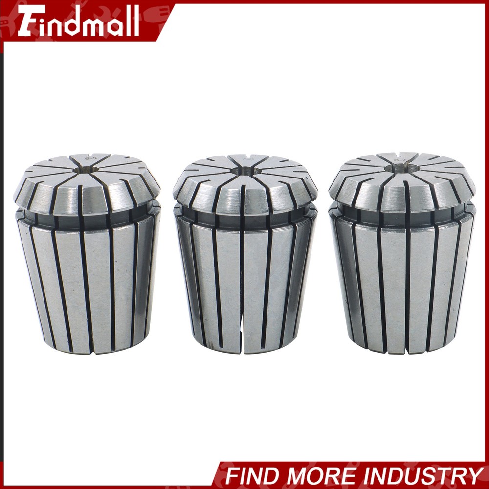 Findmall ER32 Collet Set 18pc for MT3 Spindle M12 Thread Spring Collets