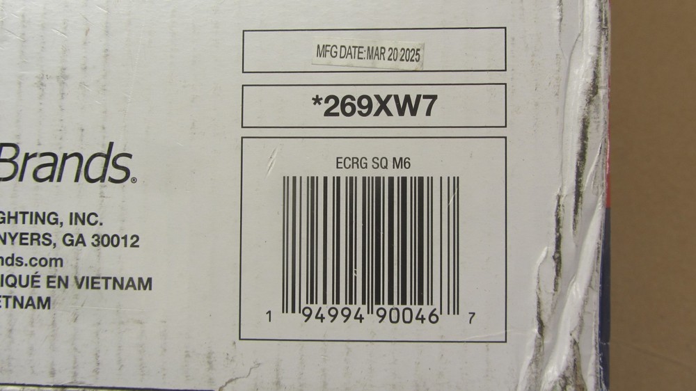 Lithonia Lighting Basics LED Exit Sign/Emergency Light Combo, 2-Head Fixture