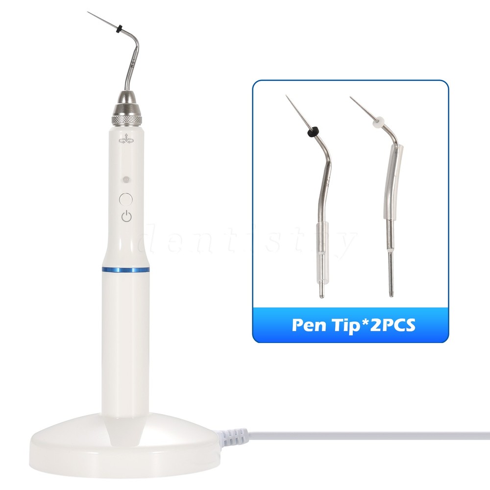 Dental Gutta Percha Obturation Endo Heated Pen +2 Tips