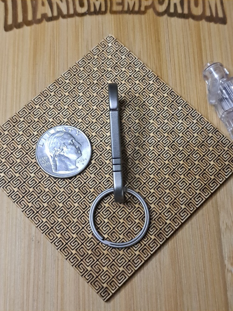 EDC Titanium Carabiner Keychain