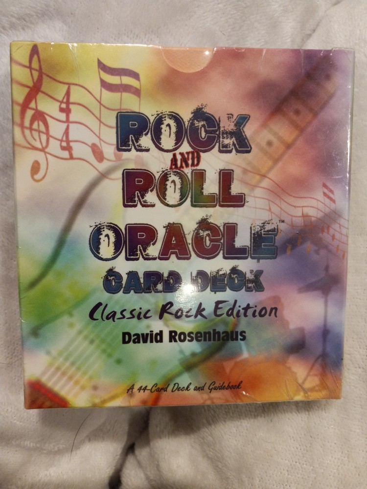 ROCK AND ROLL ORACLE CARD DECK ClassicRock Edition 44 Card Deck and Guidebook...