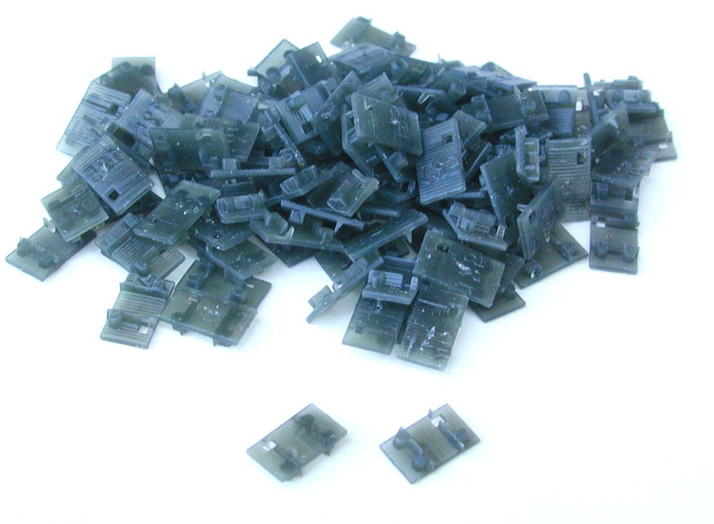 TIE PLATE CODE 125 O Scale Quantity 100 Resin print. Tie Plates