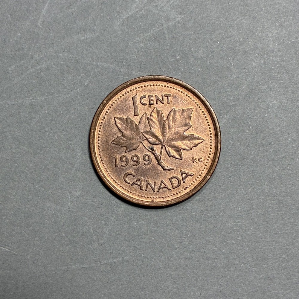1999 CANADA 1 CENT QUEEN ELIZABETH II CIRCULATED