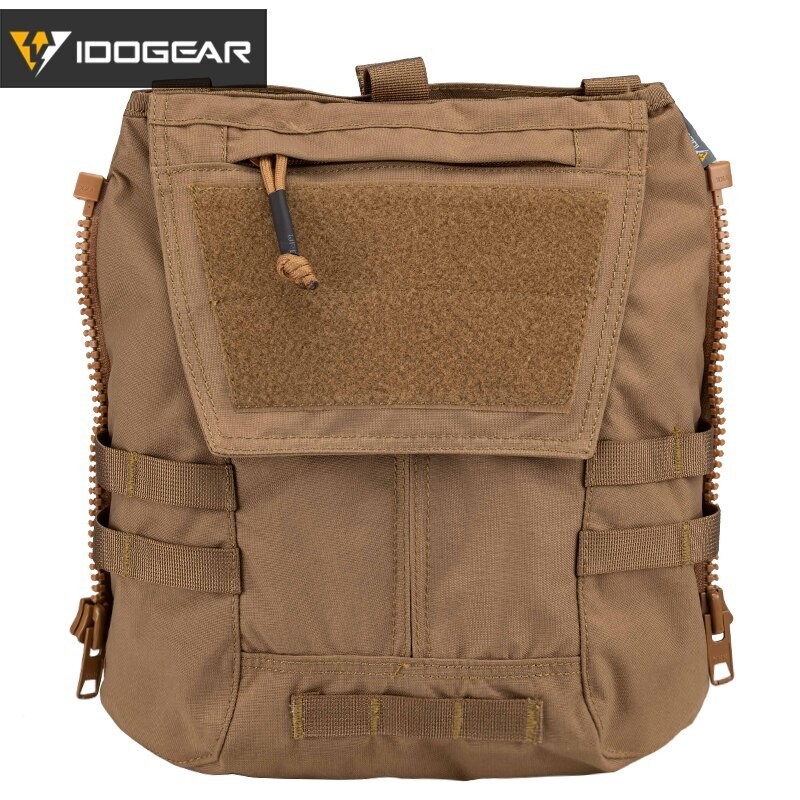 Tactical Zip-on Panel Pouch JPC2.0 CPC AVS Vest Rear Panel Backpack