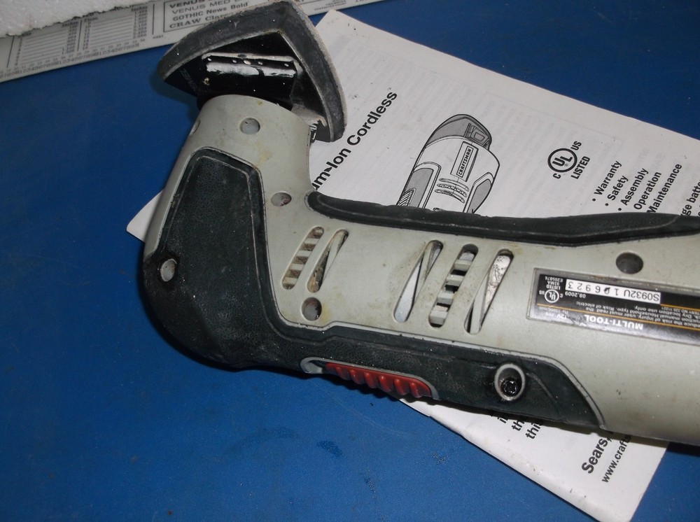 Craftsman Nextec 12-volt Cordless Multi-Tool (bare tool) (GOOD WORKING)