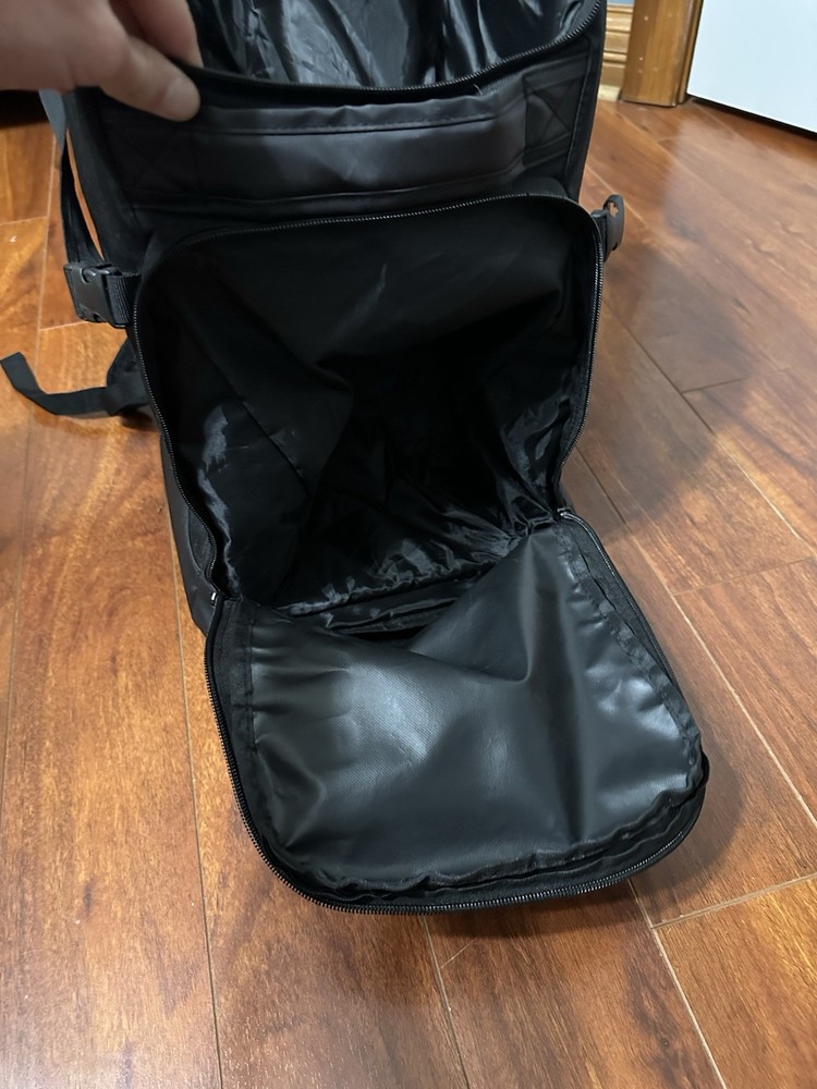 RAVOINCC Ski Boot Travel Backpack Black