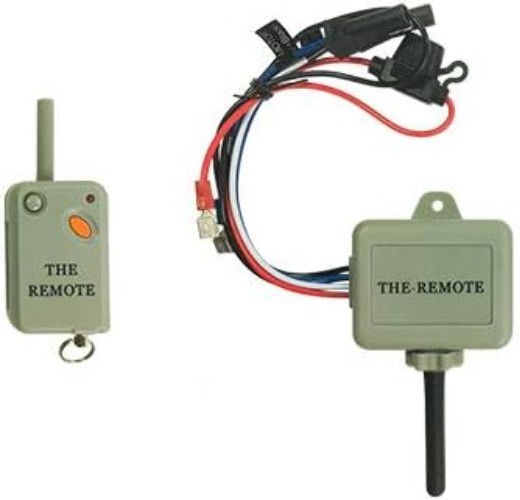 Deer Feeder Remote Control with 175 Yard Transmitter Range, Metal Design