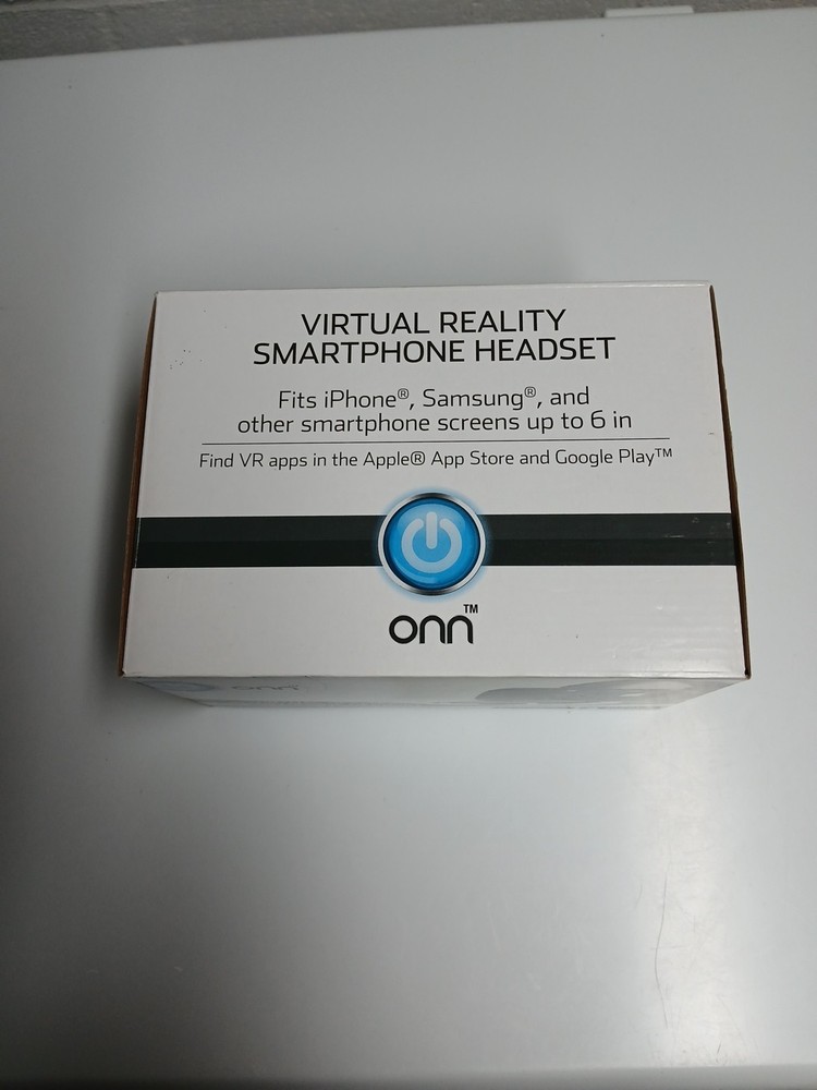 ONN Virtual Reality SmartPhone Headset - Red