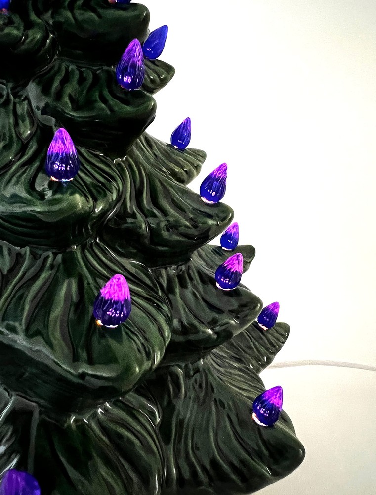 ® Medium Twist-Ceramic Christmas Tree Lights - Blue 144 Pcs