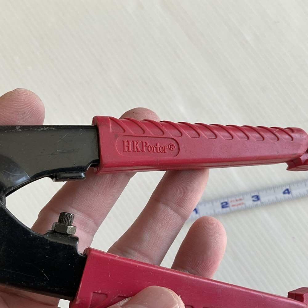 H.K. Porter Cable Cutter Tool 8 1/4" Long
