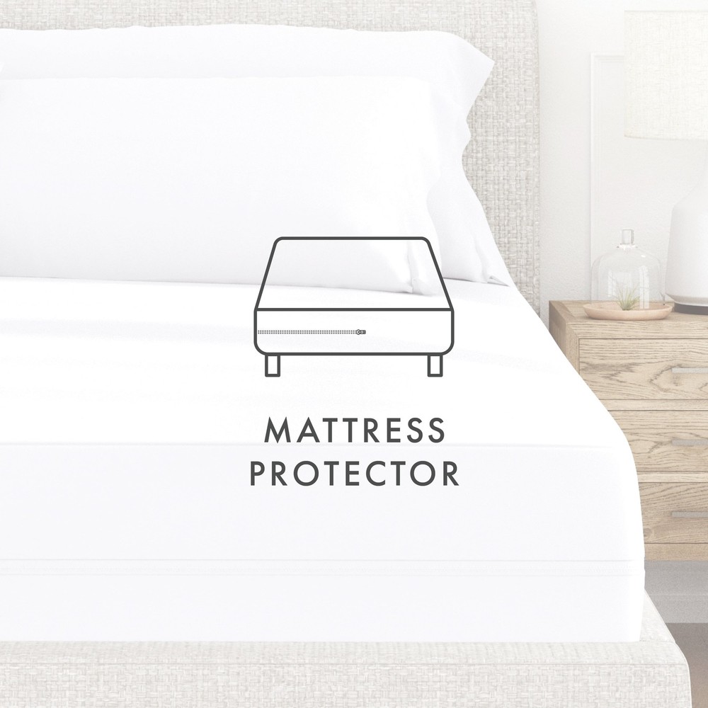 Microfiber Bed Bug & Spill Proof Zippered Mattress Protector Full