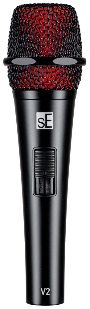 Se Electronics V2 SWITCH Dynamic Handheld Microphone Mic+External Windscreen