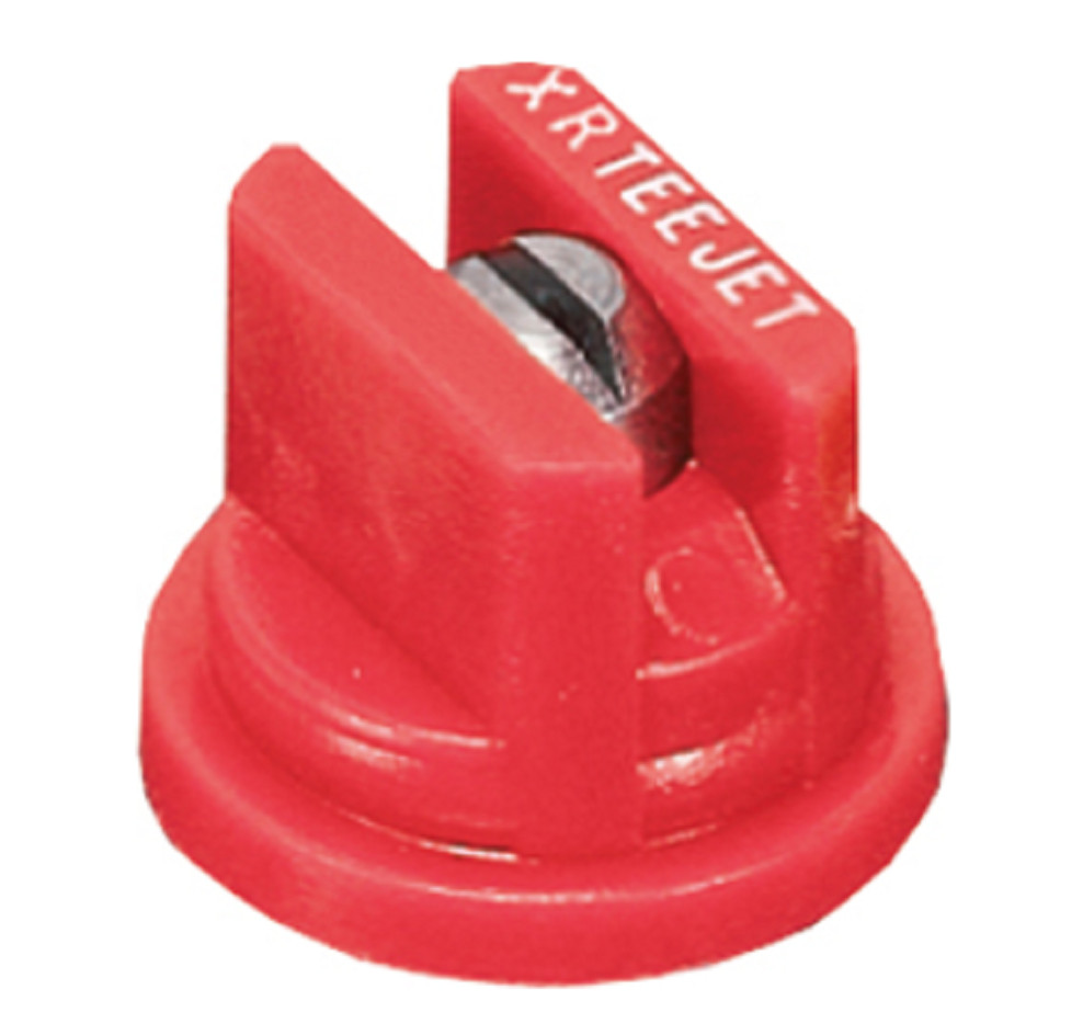 Teejet Stainless Extended Range Flat Spray Tip, Red - XR8004VS