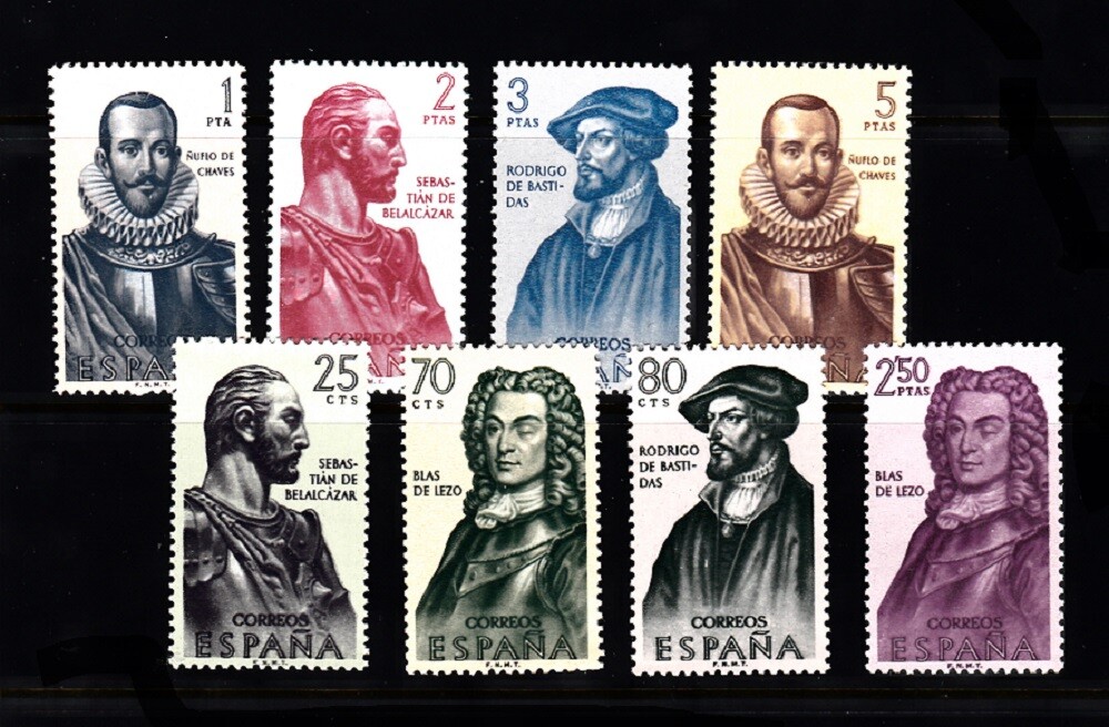 SPAIN - ESPANA SC# 945-952 - MNH