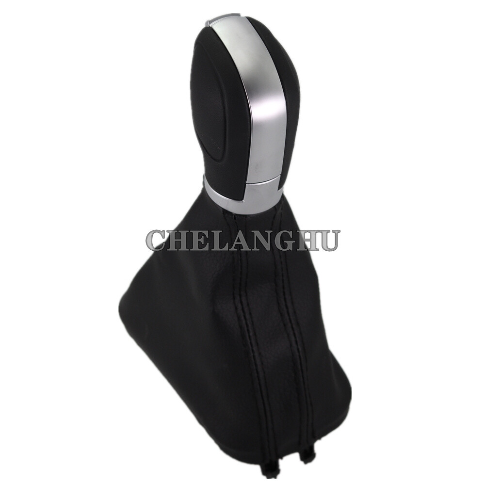 Automatic Leather Gear Shift Knob For VW Jetta 6 MK6 2011 2012 2013 2014
