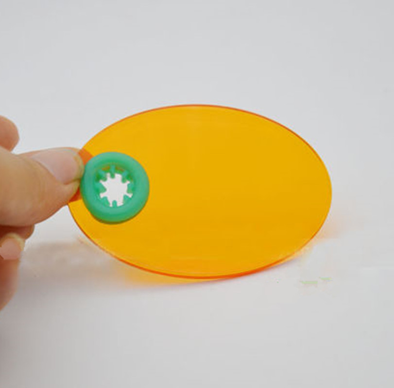 5x Dental Light Protective Shield For Cure Light Curing UV Plate Board Oval