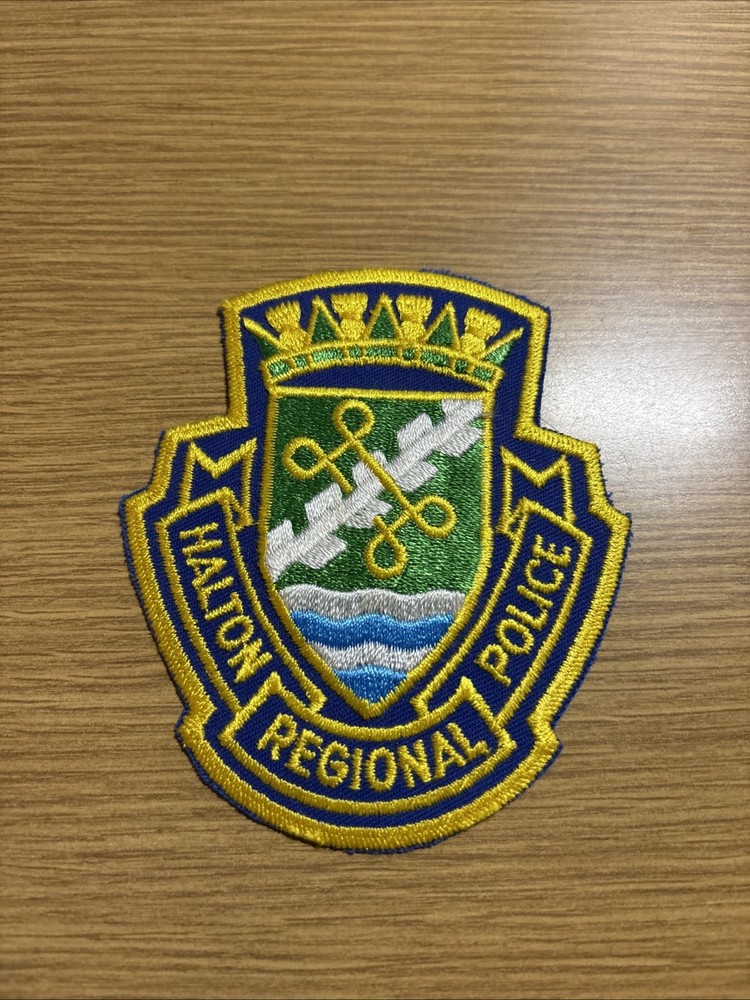 Halton Regional Police Patch ~ Canada.
