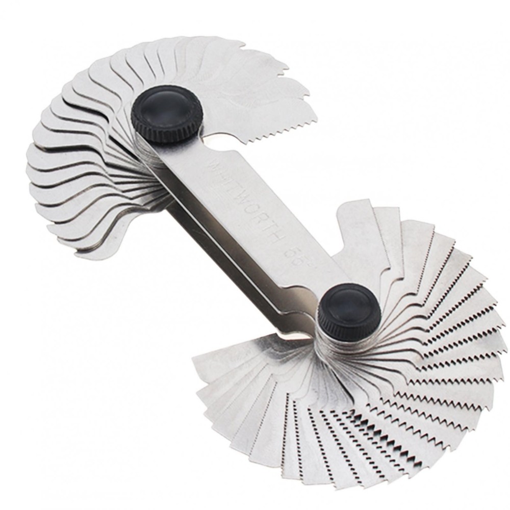 Multi-Size Thread Gauge - Metric & Imperial for Screw Thread Measurement 52PC
