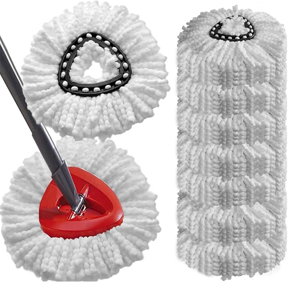 2-12 Pcs Replacement Microfiber Mop HEAD For O-Cedar Spin Mop Refills US