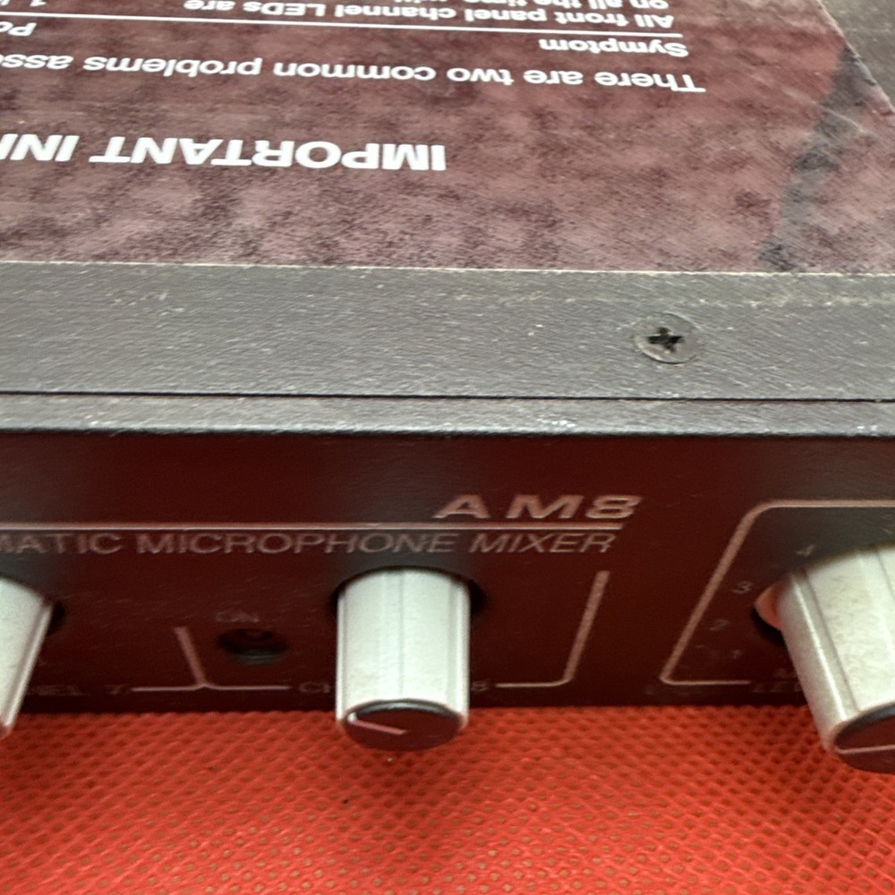 Lectrosonics AM8 Automatic Microphone Mixer. No power supply