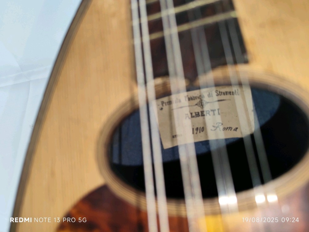 Mandolin 4/4 Alberti 1910 Rome 曼陀林 만돌린マンドリン