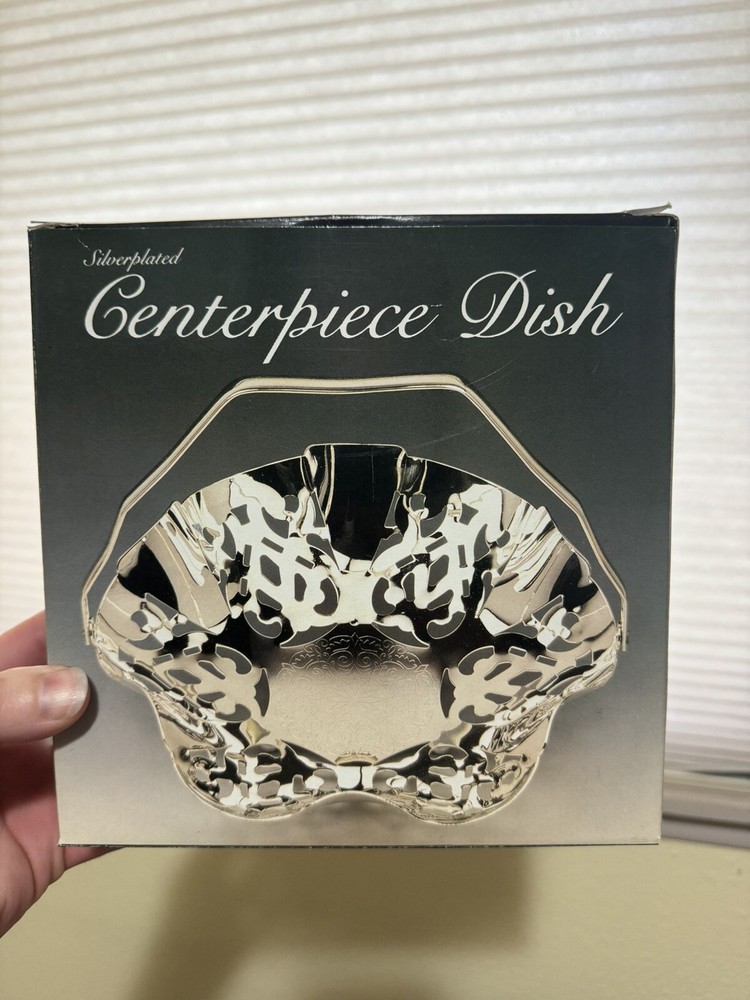 Silverplated Centerpiece Candy Dish Bowl