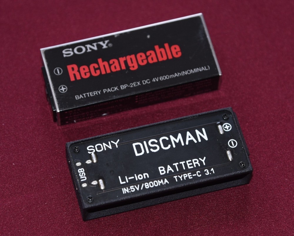 Rechargeable Battery PACK For Sony D-15 D15 Discman CD Player