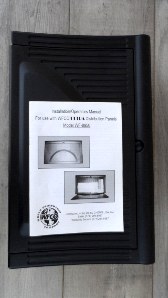 WORLD FRIENDSHIP WF-8930/50 DISTRIBUTION ENCLOSURE ELECTRICAL CONTROL PANEL