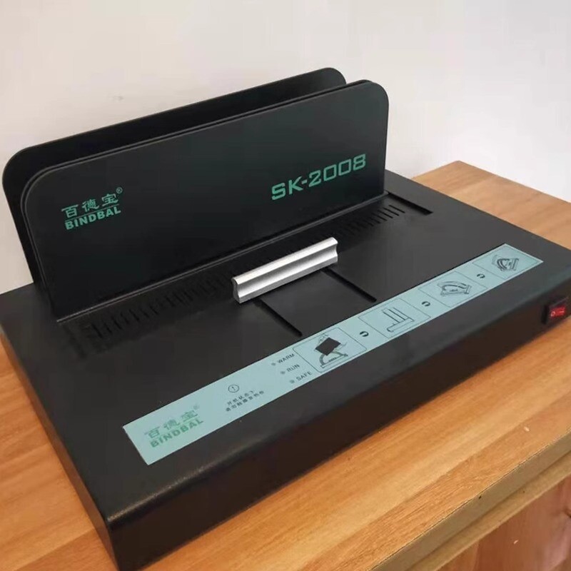 Hot Melt Binding Machine Small Glue Binding Machine Hose Rubber Strip Automatic
