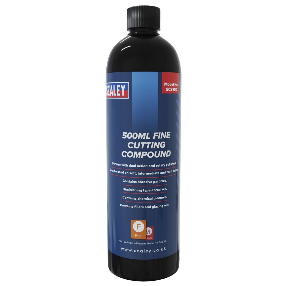 Sealey SCS700 Cutting Compound Fine 500ml