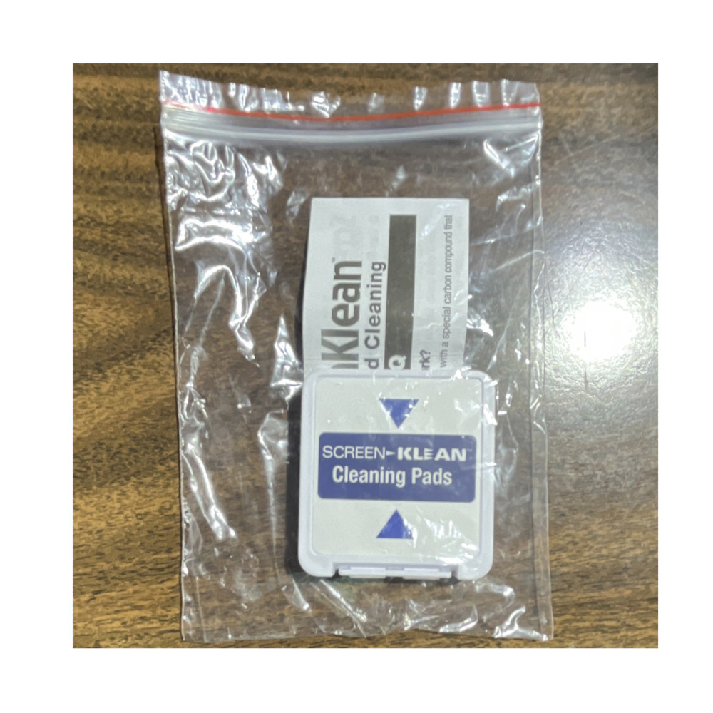 ScreenKlean Screen Cleaning Pads for iPad & Tablet with Plastic Case