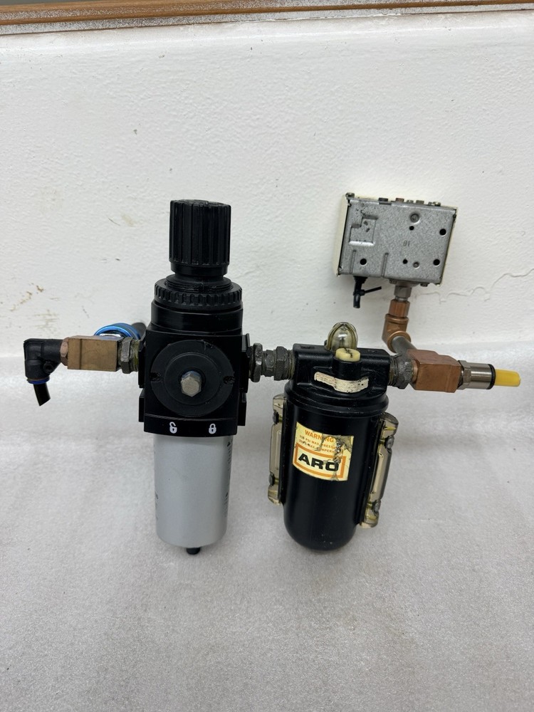 Compressed air filter, regulator and lubricator, model PN#ARL-25