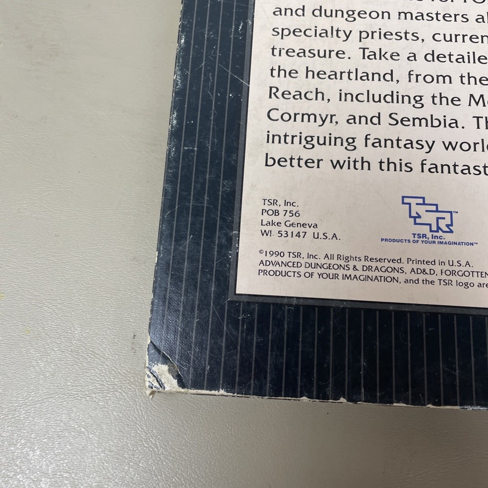 TSR Forgotten Realms Forgotten Realms Adventures