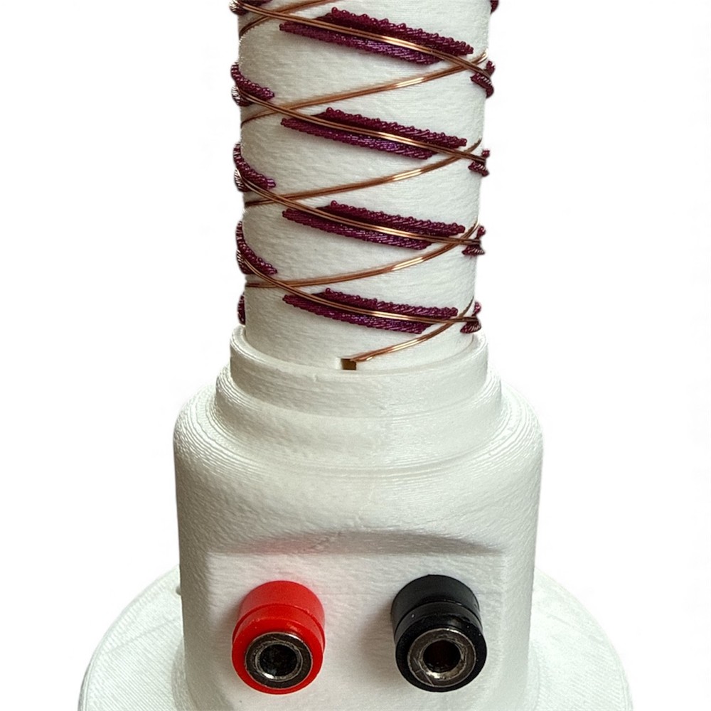 Dual Bifilar Tesla Coil module for radionics machine