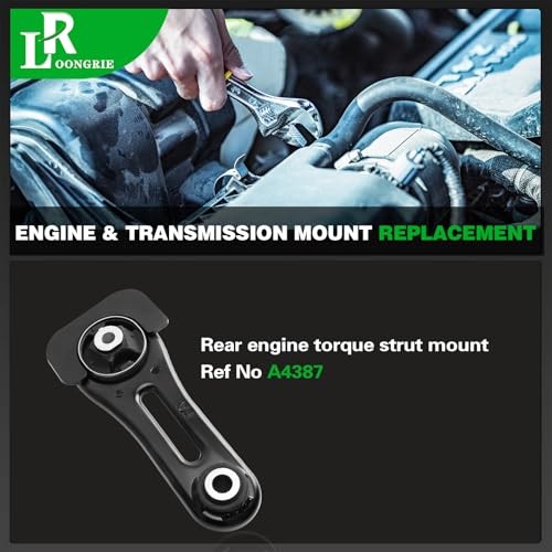 Engine Motor and Torque Strut Mount Compatible with Kicks 2017-2024 & Versa