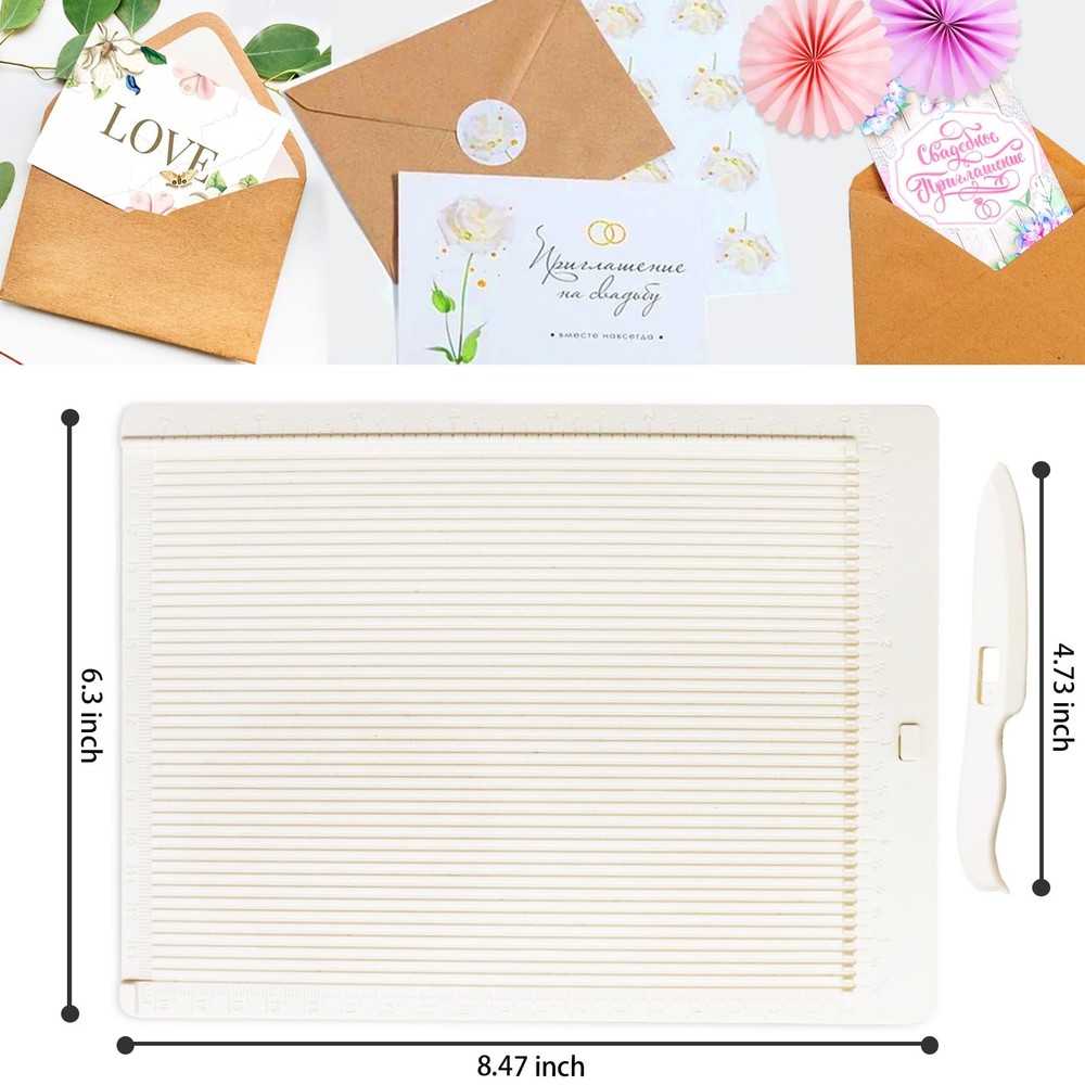 Scoring Board Envelope Maker Envelope Punch Board Scoring Tool Small Score Bo...