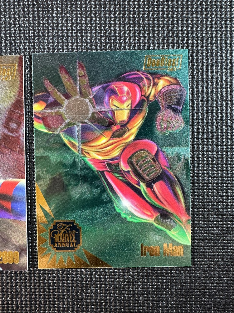1995 Flair Marvel Annual - Duo Blast Insert Set - Pack Fresh!