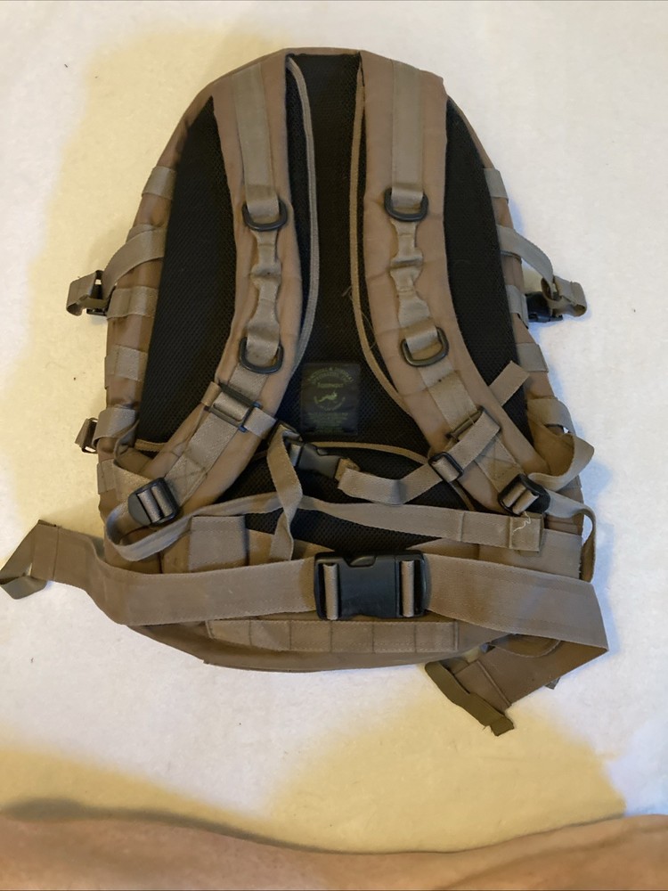 TACOPS Military Backpack. Specific Model Unknown. See Description