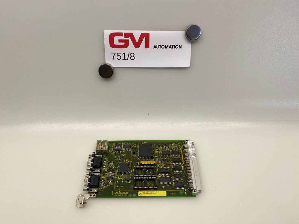 Bachmann Battenfeld Unilog STU 500/S Processor Card CPU E 06449 06448/03
