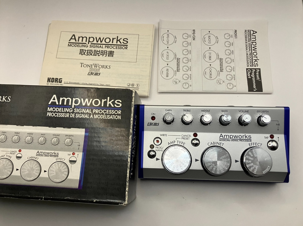 KORG Ampworks Modelling Signal Processor Guitar Multi Effects