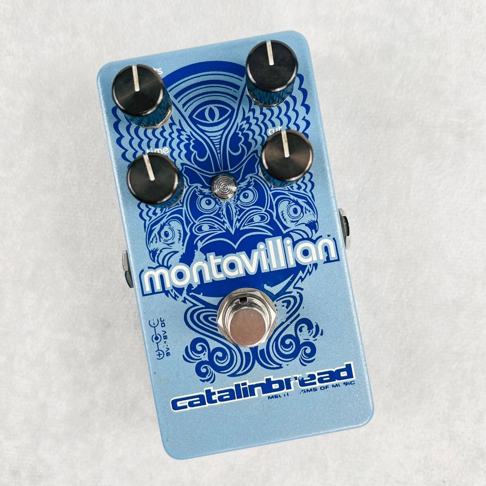 Catalinbread Montavillian Echo Effects Pedal - Ice Blue