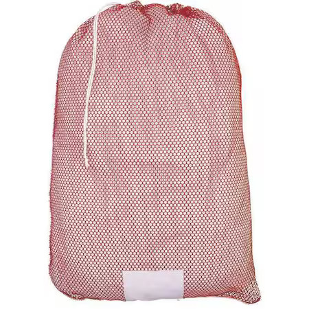 Drawstring, Polyester, Laundry Bag, Red, Mp245557