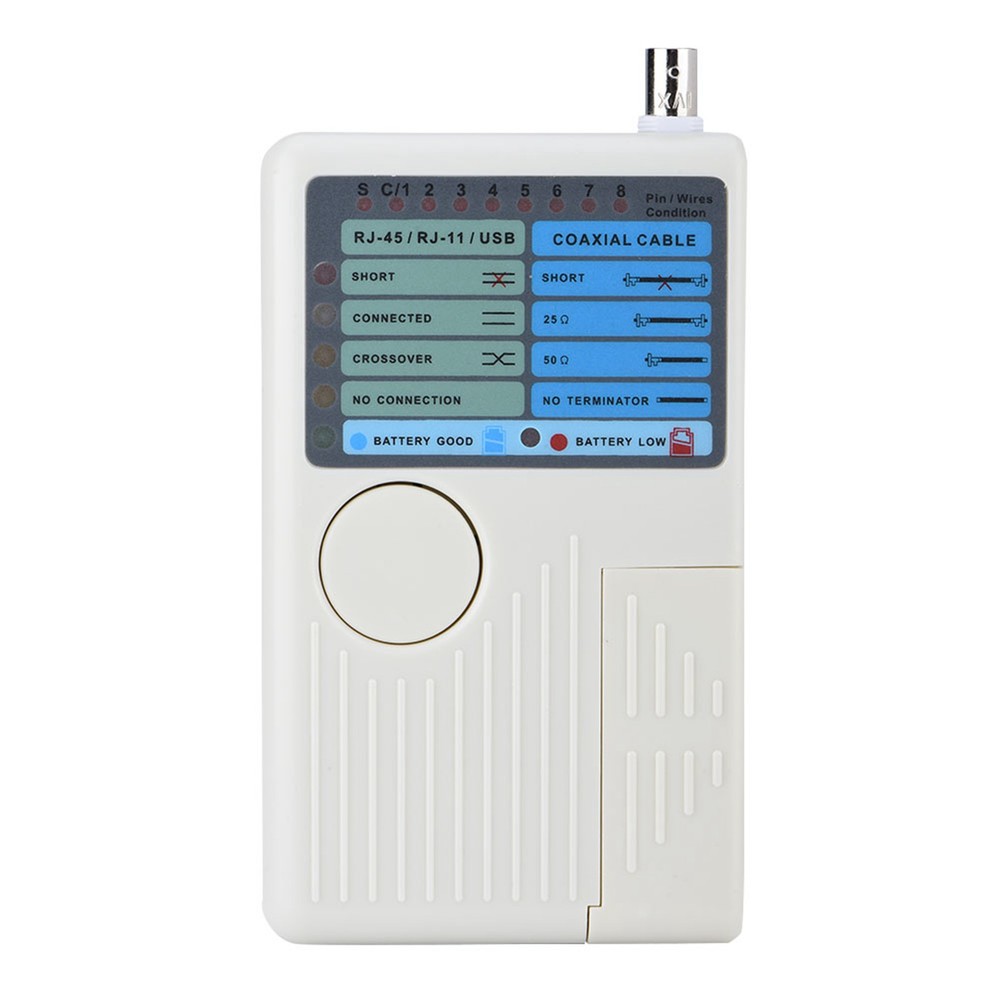 RJ45 / RJ11 / USB / BNC Network Tester LAN Cable Tracker Detector