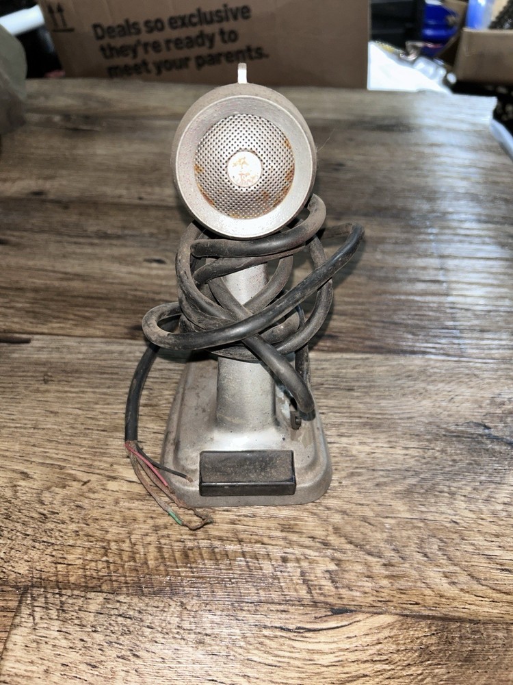 Vintage Telex 251 Base Microphone Non Tested