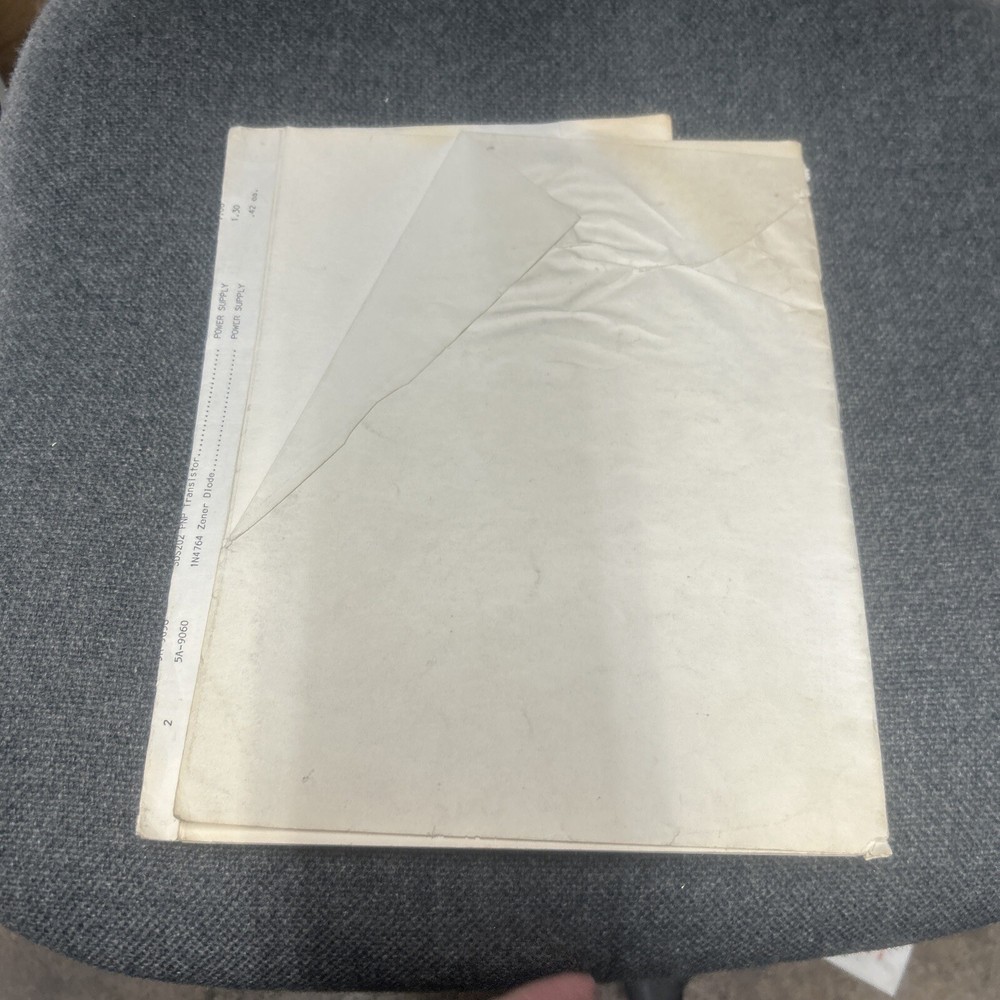 Williams ELECTRONIC COMPONENTS & COMPLETE ASSEMBLIES Manual - good used original