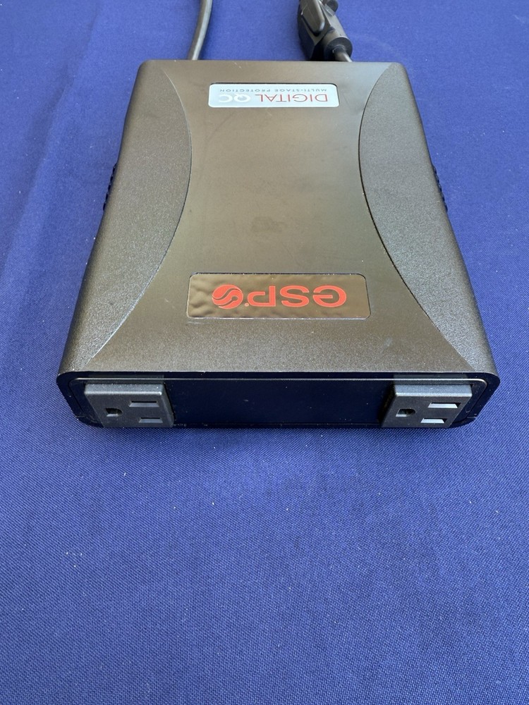 ESP Digital QC Surge Protector – Multi-Stage Power Filter – Tested – 2 Outlet