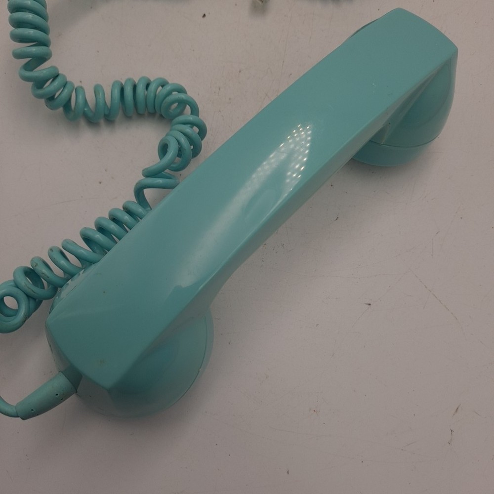 Vintage Crosley Turquoise Phone Handset Only (See Description)